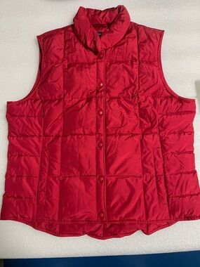 Lands’end women’s down vest
